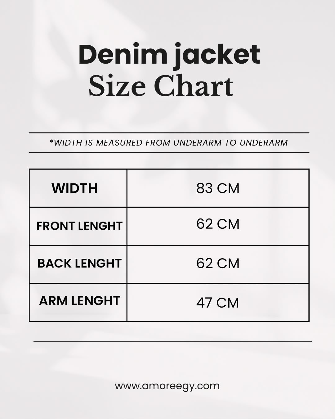 Denim Jacket – Washed Black