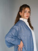 Galaxy kimono - dark blue 