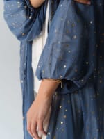Galaxy kimono - dark blue 