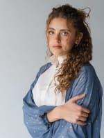 Galaxy kimono - dark blue 