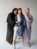 Galaxy kimono - dark blue 