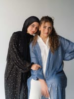 Galaxy kimono - dark blue 