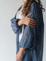 Galaxy kimono - dark blue 