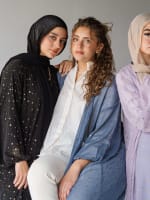 Galaxy kimono - dark blue 