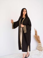  geomitric Calligraphy kaftan 