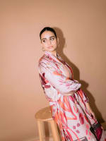 Gardenia silk kimono