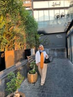 Flowy pants in latte