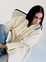 Angelic jacket in off white 