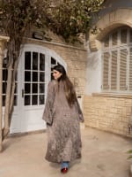 Crushed kimono - Brown 