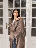 Crushed kimono - Brown 