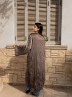 Crushed kimono - Brown 