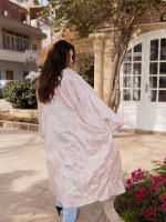 Crushed kimono - Blush pink 