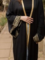  geomitric Calligraphy kaftan 