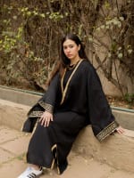  geomitric Calligraphy kaftan 