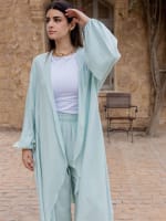 Flowy set - Icy mint green 