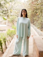 Sophia set - Icy mint green