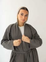 The waterproof coat-Grey