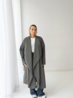 The waterproof coat-Grey