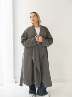 The waterproof coat-Grey