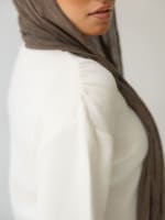 Everyday knit top- off white