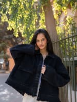 Denim Jacket – Washed Black