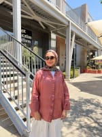 Breeze shirt-Dusty teracotta 