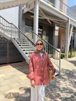 Breeze shirt-Dusty teracotta 
