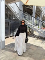 Polka dots skirt