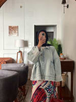 Denim jacket-ice blue 