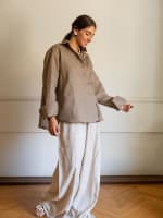 Flowy pants - beige 