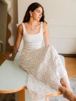 Polka dots skirt