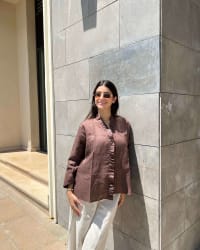 Mocha breeze shirt