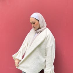 Angelic jacket in white 