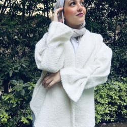 Angelic jacket in white 