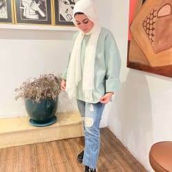  Miren top in mint green