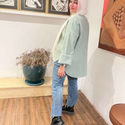  Miren top in mint green