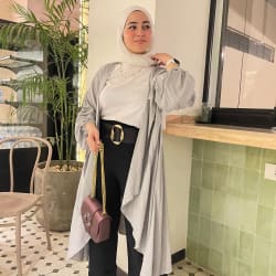Flowy cardigan in grey 