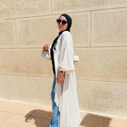 Flowy cardigan in beige 
