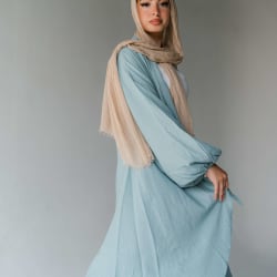 Flowy cardigan in baby blue 