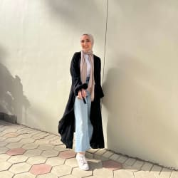 Flowy cardigan in black 