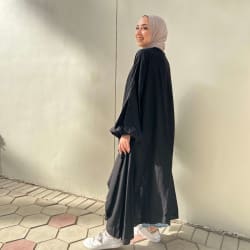 Flowy cardigan in black 