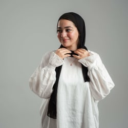 Basic top in white