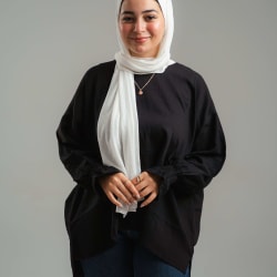 Basic top in black 