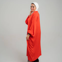 Sila kimono in Red