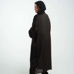 Sila kimono in black 