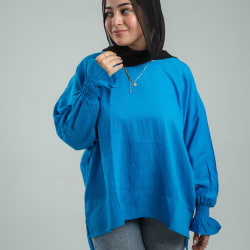 basic top in blue 