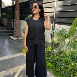 Linen suit 
