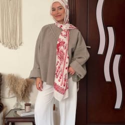 Miren top in grey