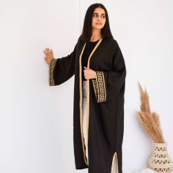  geomitric Calligraphy kaftan 