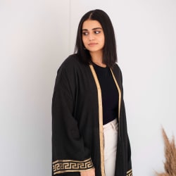  geomitric Calligraphy kaftan 